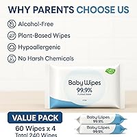 Vista 5 de Baby Wipes 99.9%