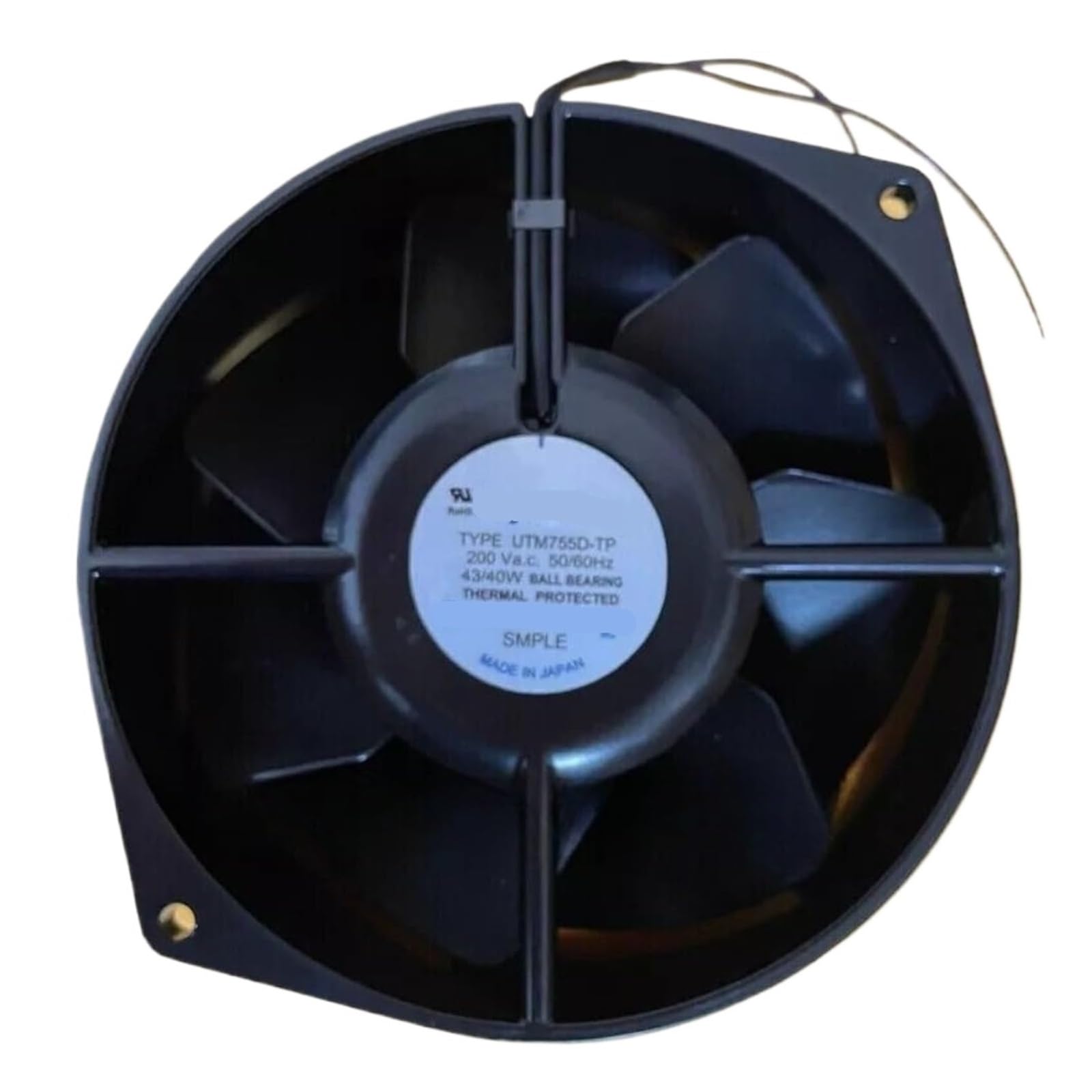 EGTDSFGJA UTM755D-TP 220VAC 43/40W fan