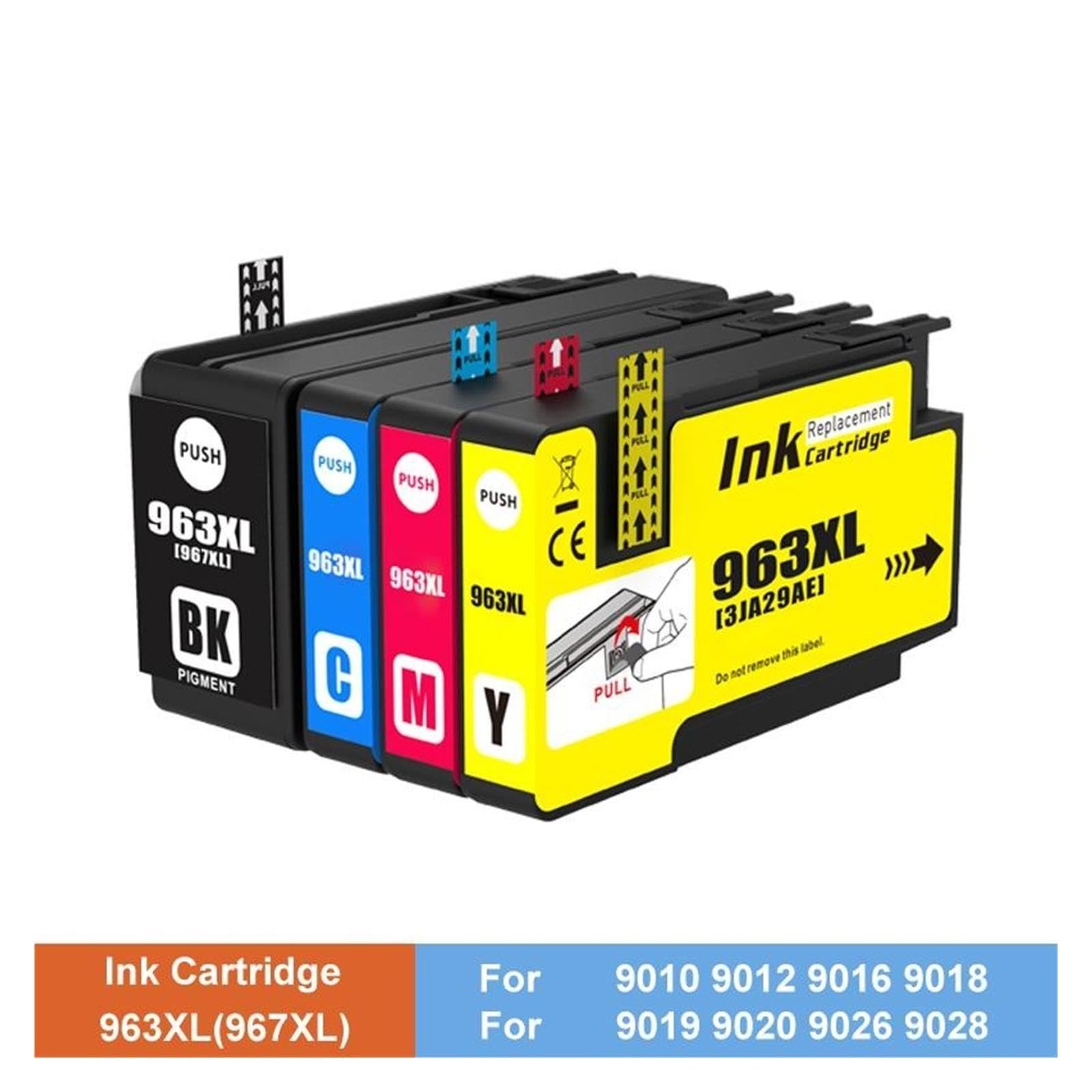Cartuccia D'inchiostro 963XL 967XL, Compatibile Con HP 9010 9015 9020