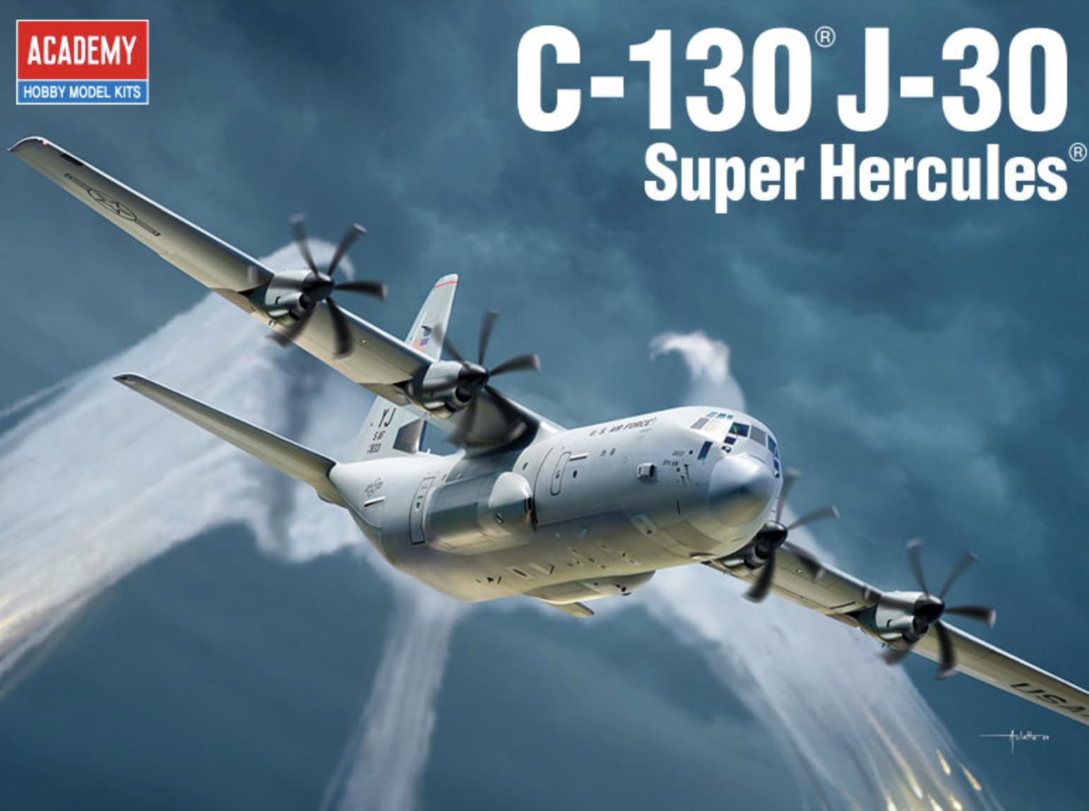 Amazon.com: Academy 12631 1/144 C-130 J-30 Super Hercules : Arts