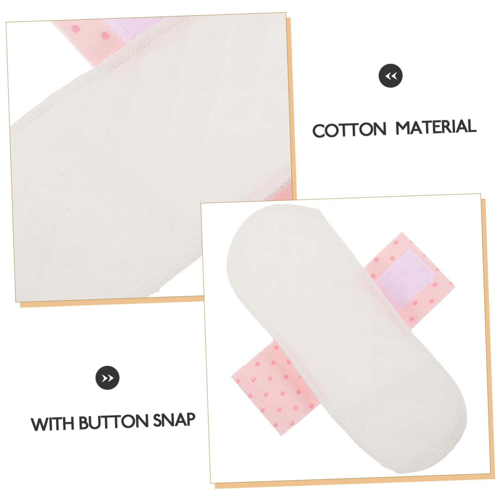 15 Piezas forro de servilleta sanitaria compresa menstrual reutilizable toalla higiénica portátil compresas higiénicas almohadillas menstruales almohadilla menstrual mujer