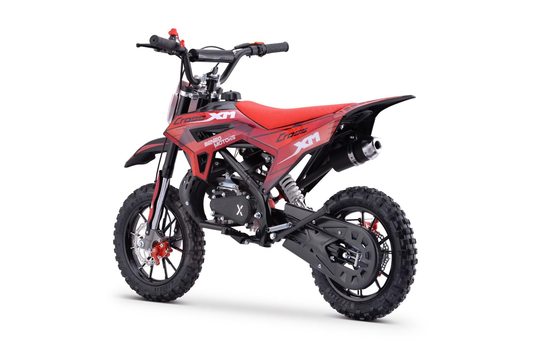 Motocross per bambini Beneo Motors CROSS XM Rosso - 50cc