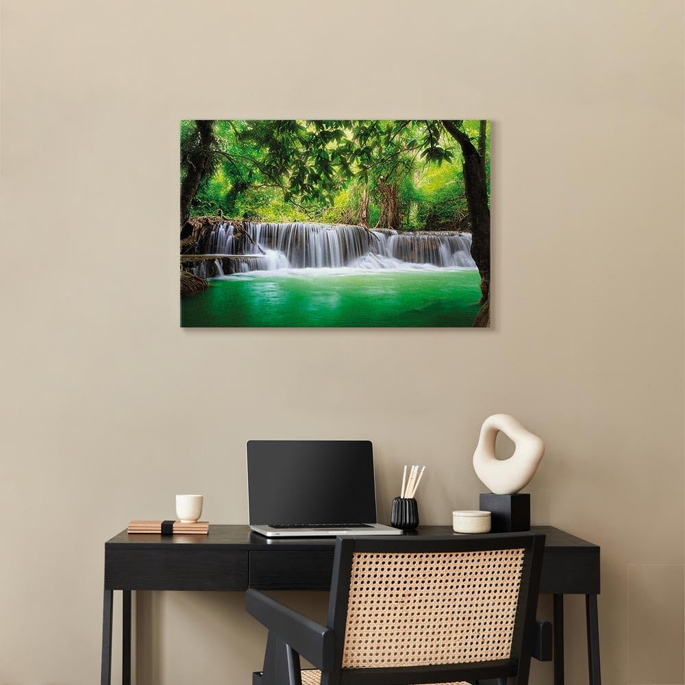 murando - Panneau Acoustique Mural, Tableau Décoration Paysage Natur 90x60