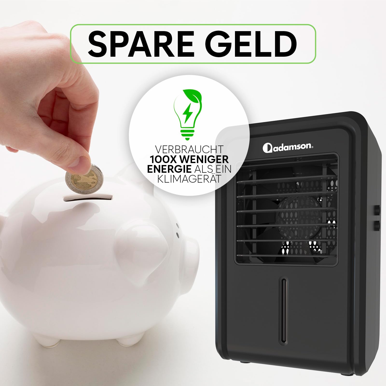 Adamson B10 kühlende Matratzenauflage – Twin 190x100 cm – 100% Baumwolle – Kühlmatte Bett für ruhigen, erholsamen Schlaf – Ideal für heiße Schläfer – Energiesparendes Design