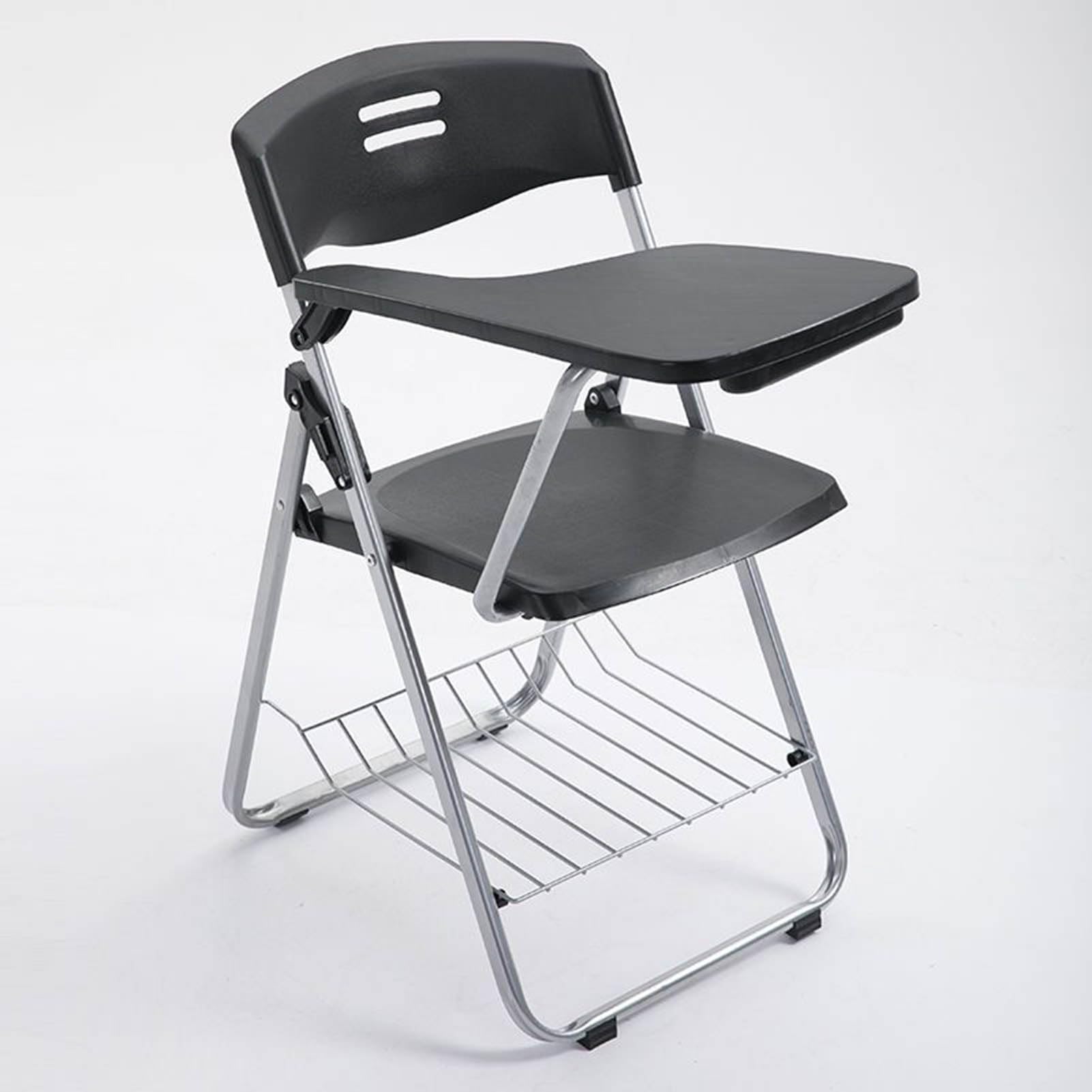 Chaise de conférence pliante avec table empilable pour salle de classe et réunion d'affaires
