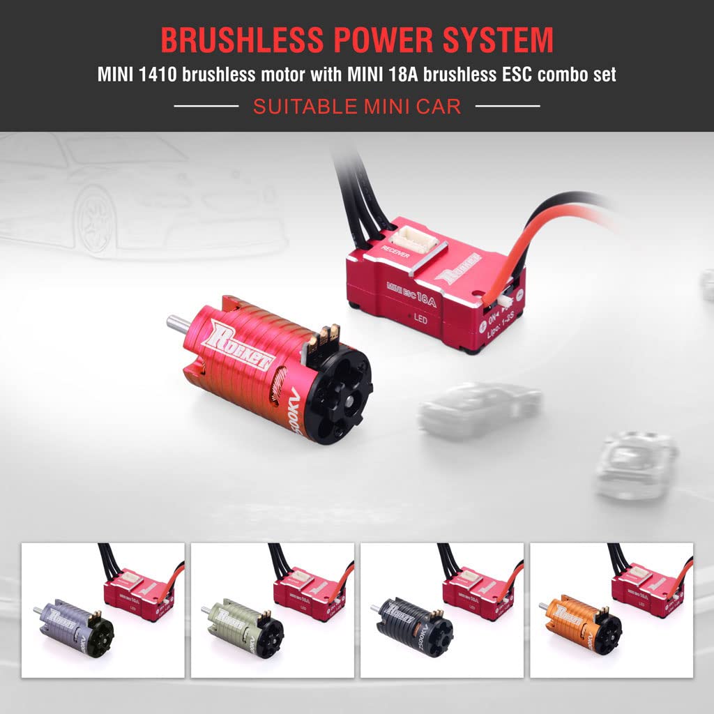 Brushless Power System for Mini RC Cars
