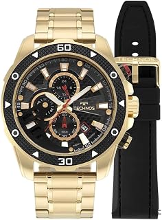 Relógio Technos Masculino Ts_carbon Js15ft/t1p - Troca Pulseira