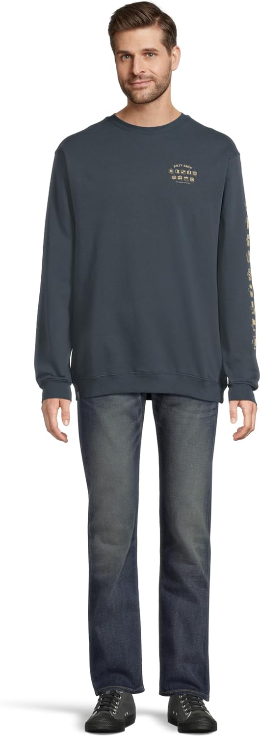 Salty Crew mens Call Sign Crew Fleece - Image 5