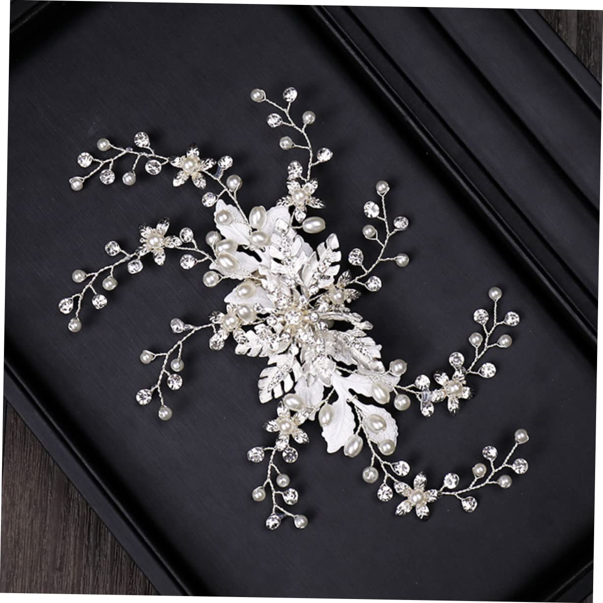 FRCOLOR Juego De 3 Horquillas Elegantes Para El Pelo De Novia Delicadas Y Elegantes Para Peinar El Vestido De Novia.