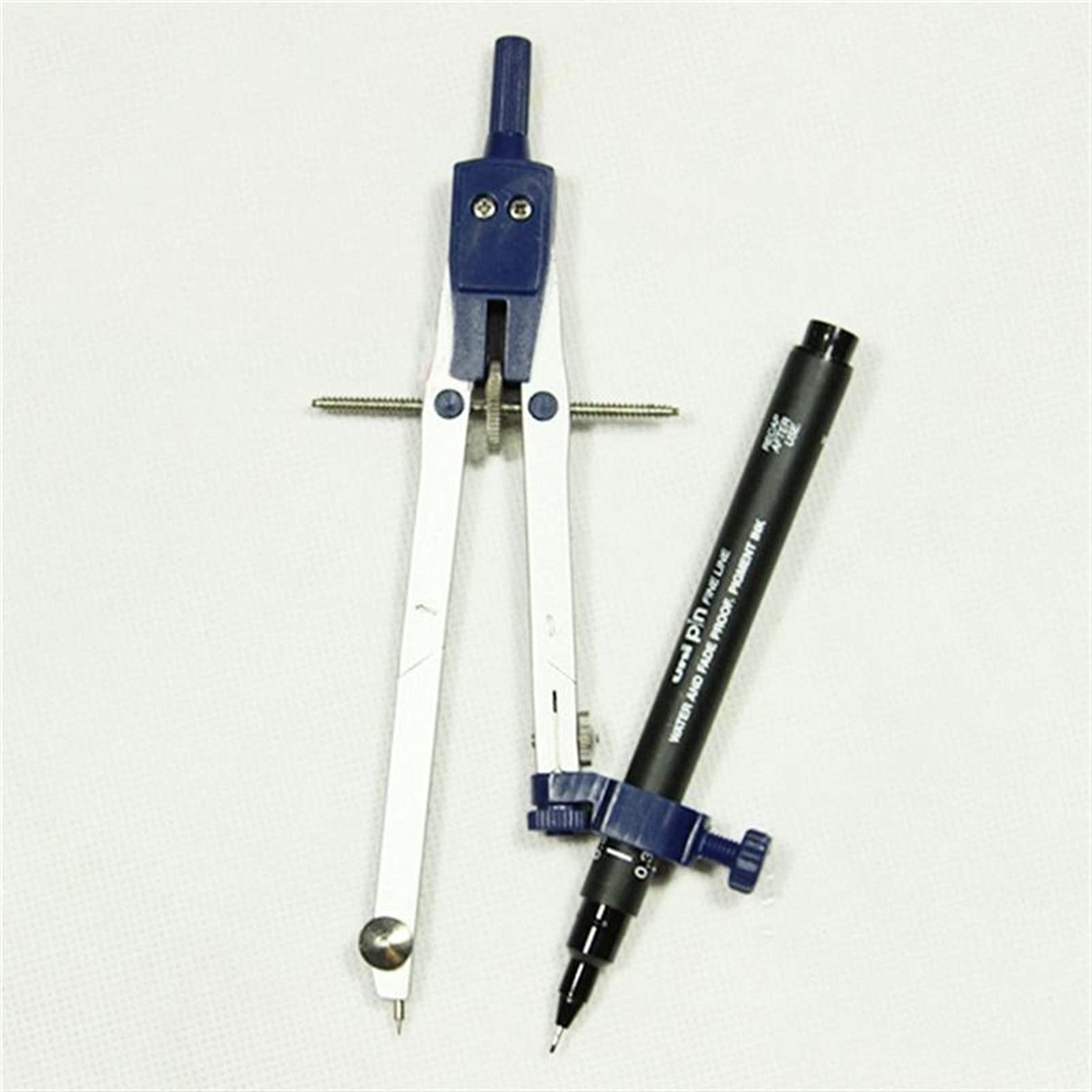 Mathe Geometrie Set Kompass for Geometrie Professionelle Compass Set Precision Drafting Zeichnung Kompass for Students Office Worker (17x3x1cm) für Schule Büro Student Mathematik Zeichnung