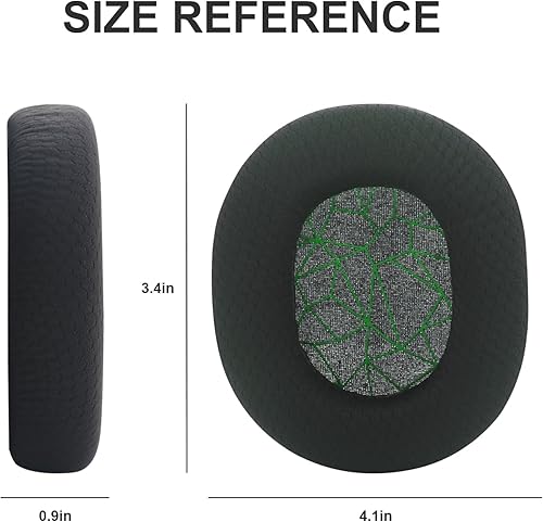 Miniatura 5 de Arctis 7 almohadillas de repuesto para oídos, almohadillas de tela compatibles con SteelSeries Arctis 3  Arctis 5  Arctis 7 Arctis 9  Arctis 1