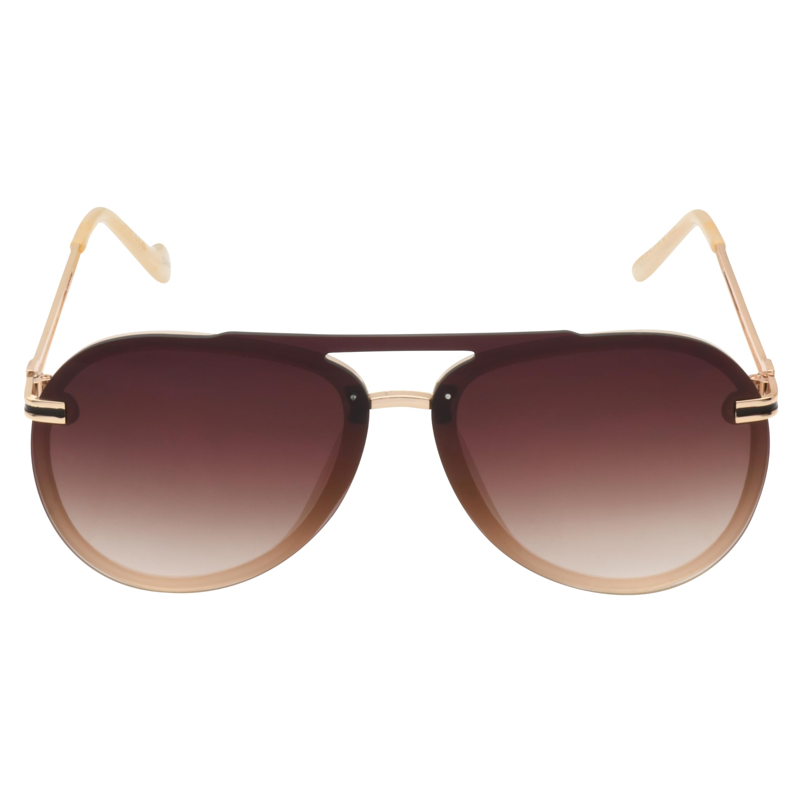Jessica Simpson J6195 - Gafas de sol modernas de aviador con protección UV400, regalos glamurosos para ella, 65 mm