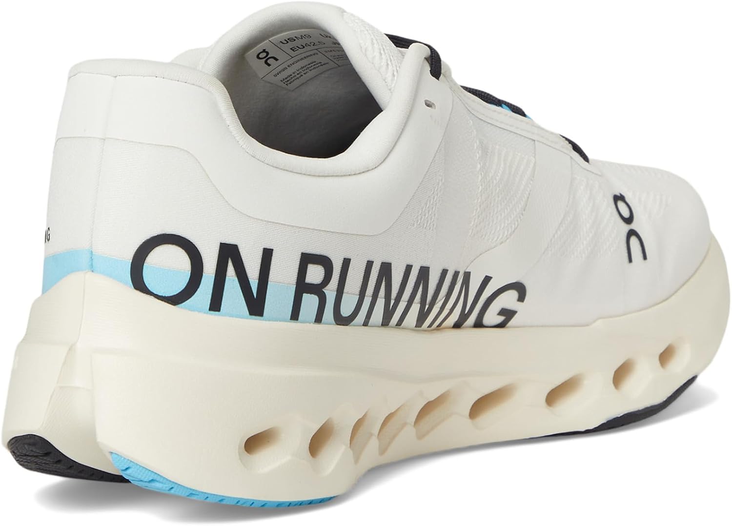 On Men's Cloudsurfer Next Sneaker, Ivory/Dew, 11 - Image 9