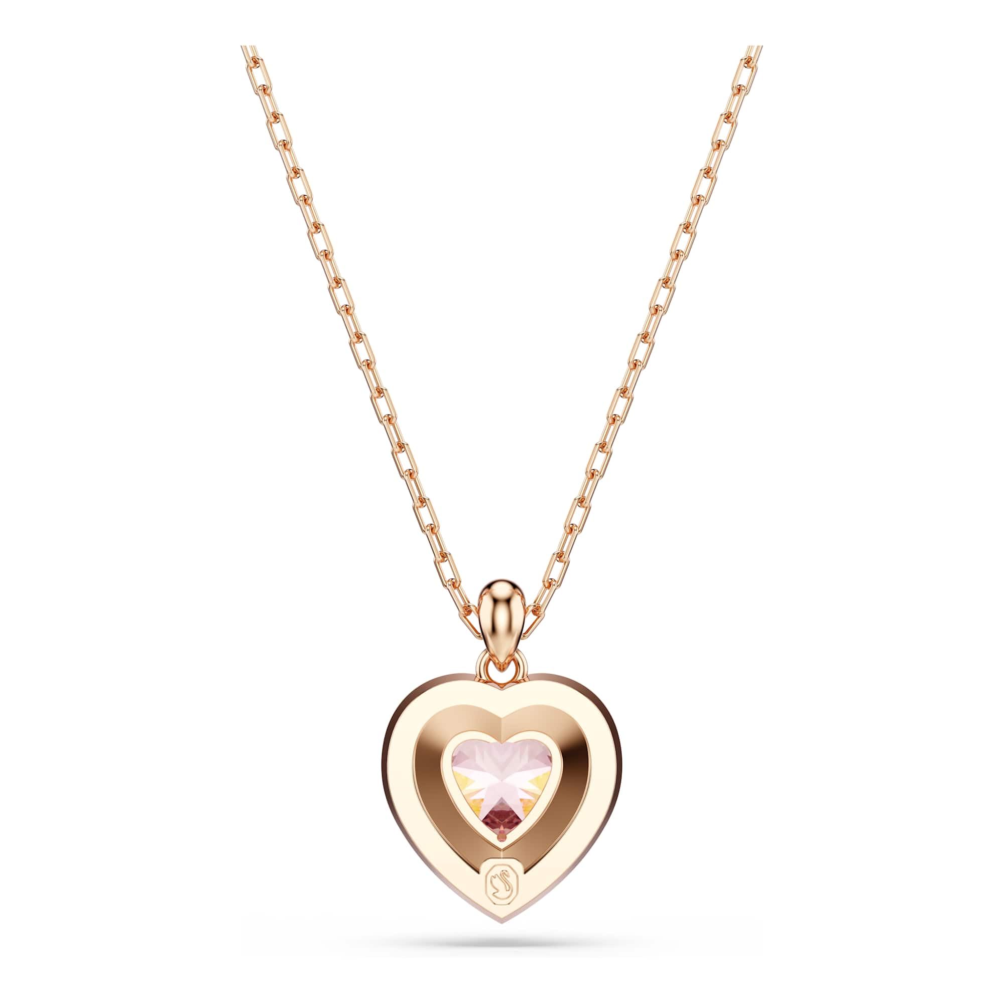 Swarovski One Collezione Ciondolo, Taglio a cuore, Pavé, Cuore