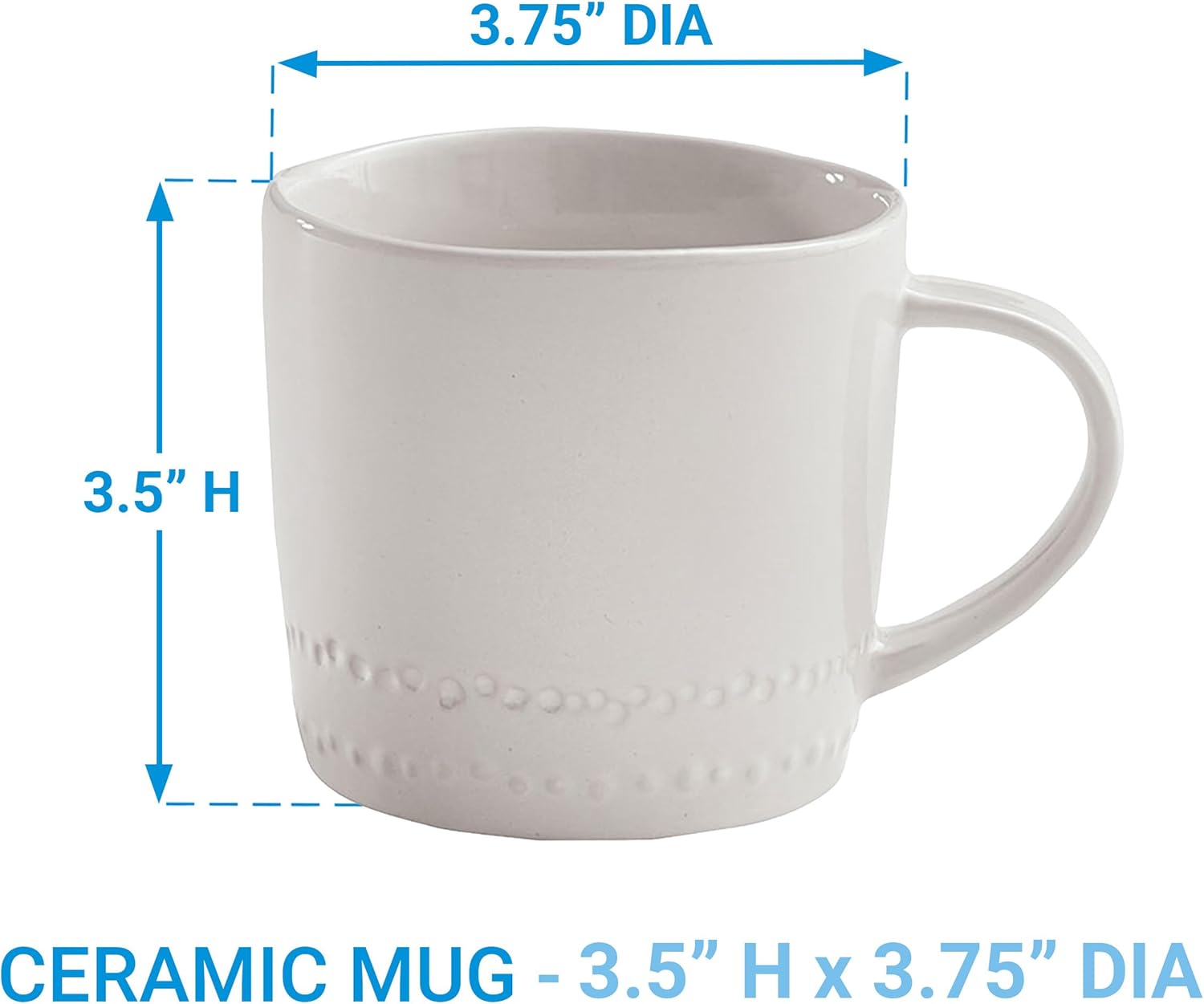 Park Designs Split P Peyton Mug Set of 4