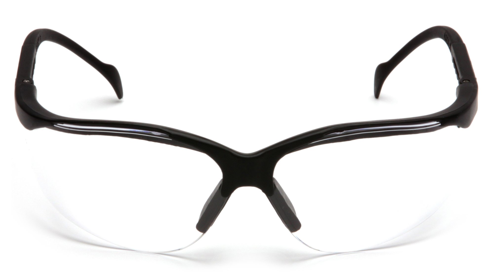 Pyramex sb1810s Venture cl Gafas de Seguridad Negro con Lente Transparente 12/Bx por Pyramex