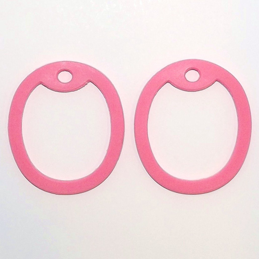 2 Pink Dog Tag Silencers Military GI Silencer TagZ Dog Tag Silencers Amazon.in Pet Supplies