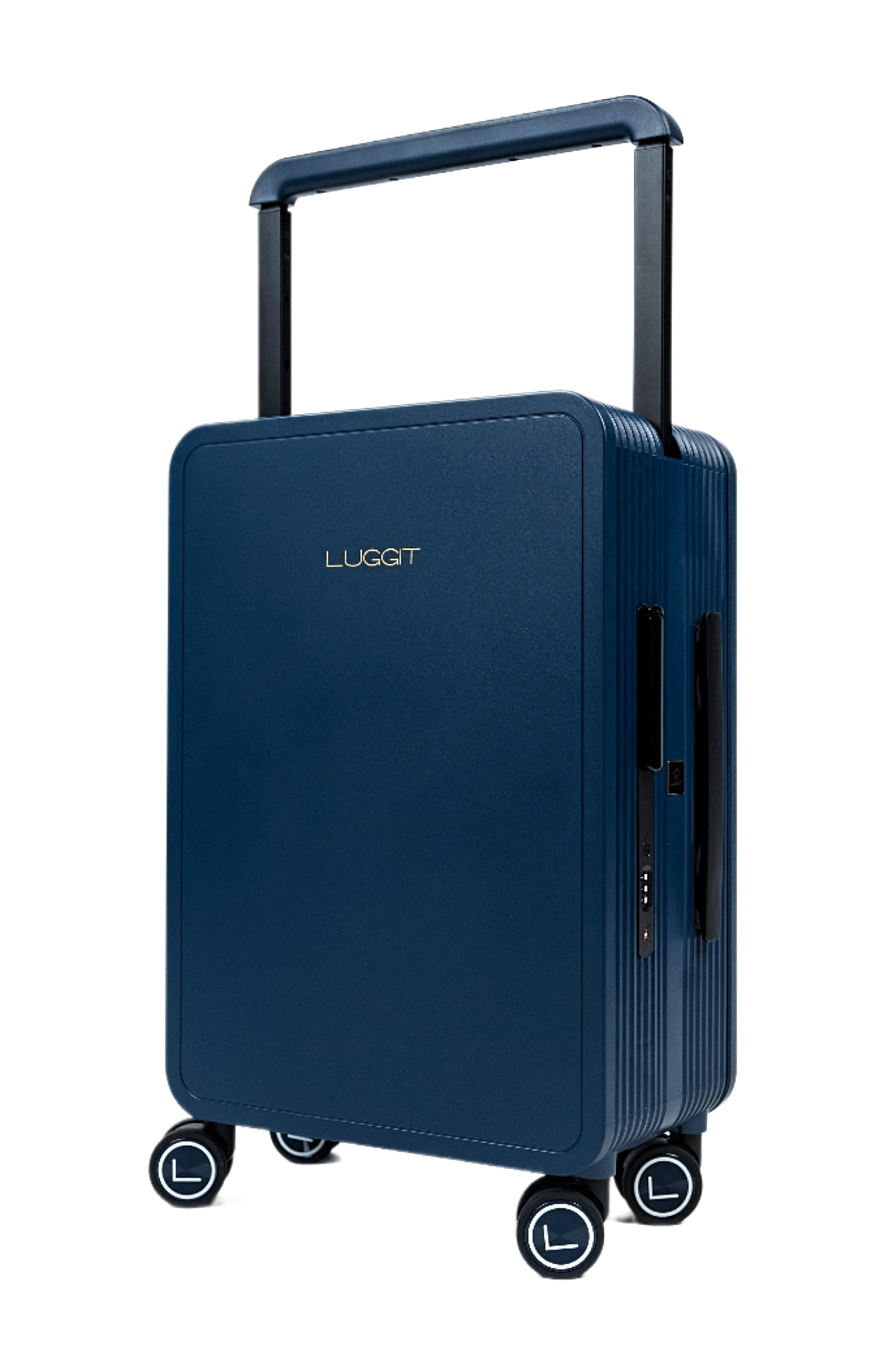 Premium 20-Inch Cabin Trolley Bag | Lightweight Polycarbonate Hardshell Carry-On with TSA Lock | 360° Spinner Wheels & Wide Telescopic Handle | Durable & Stylish Travel Luggage (Blue)-image-19