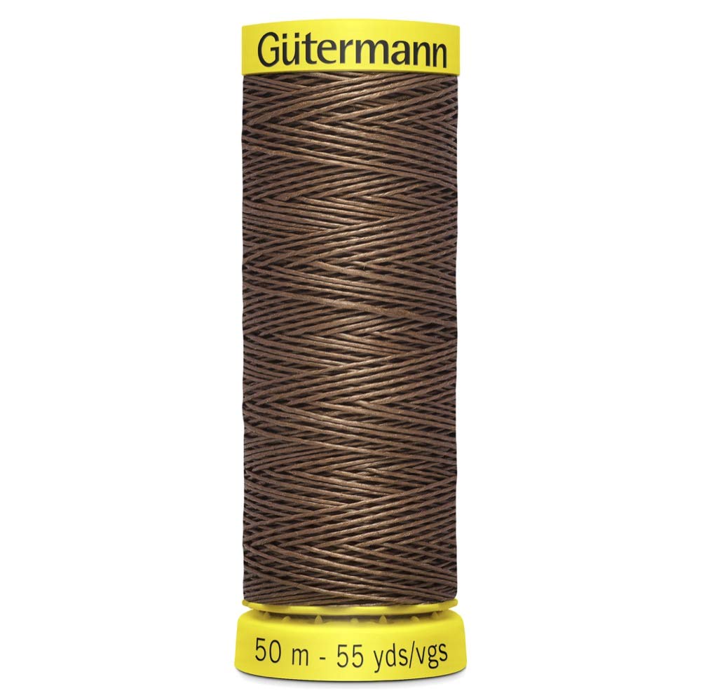Linen GUTERMANN Thread - 50m - Brown - COL1314