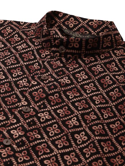 Image of SOJANYA (Since 1958, Men's Silk Blend Grey Kurta Pyjama & Silk Blend Jacket Combo