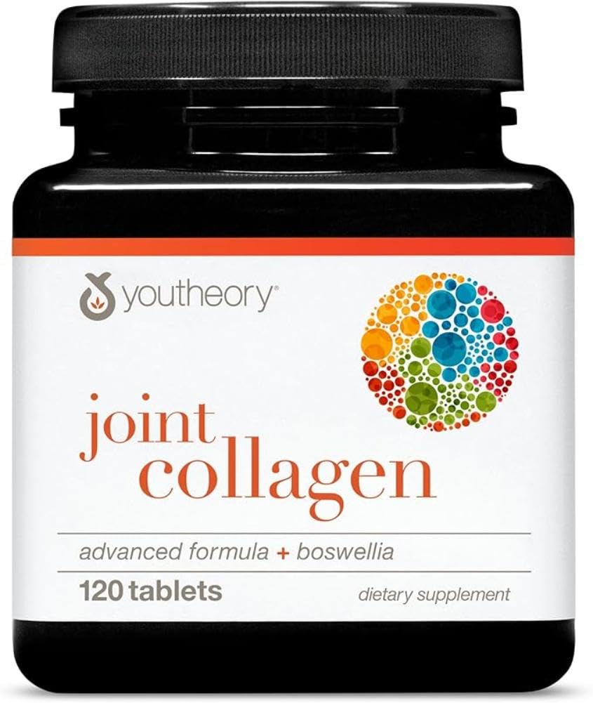 Youtheory Joint Collagen Advanced Nutritional Supplement (Type 2)- 120 Tablets