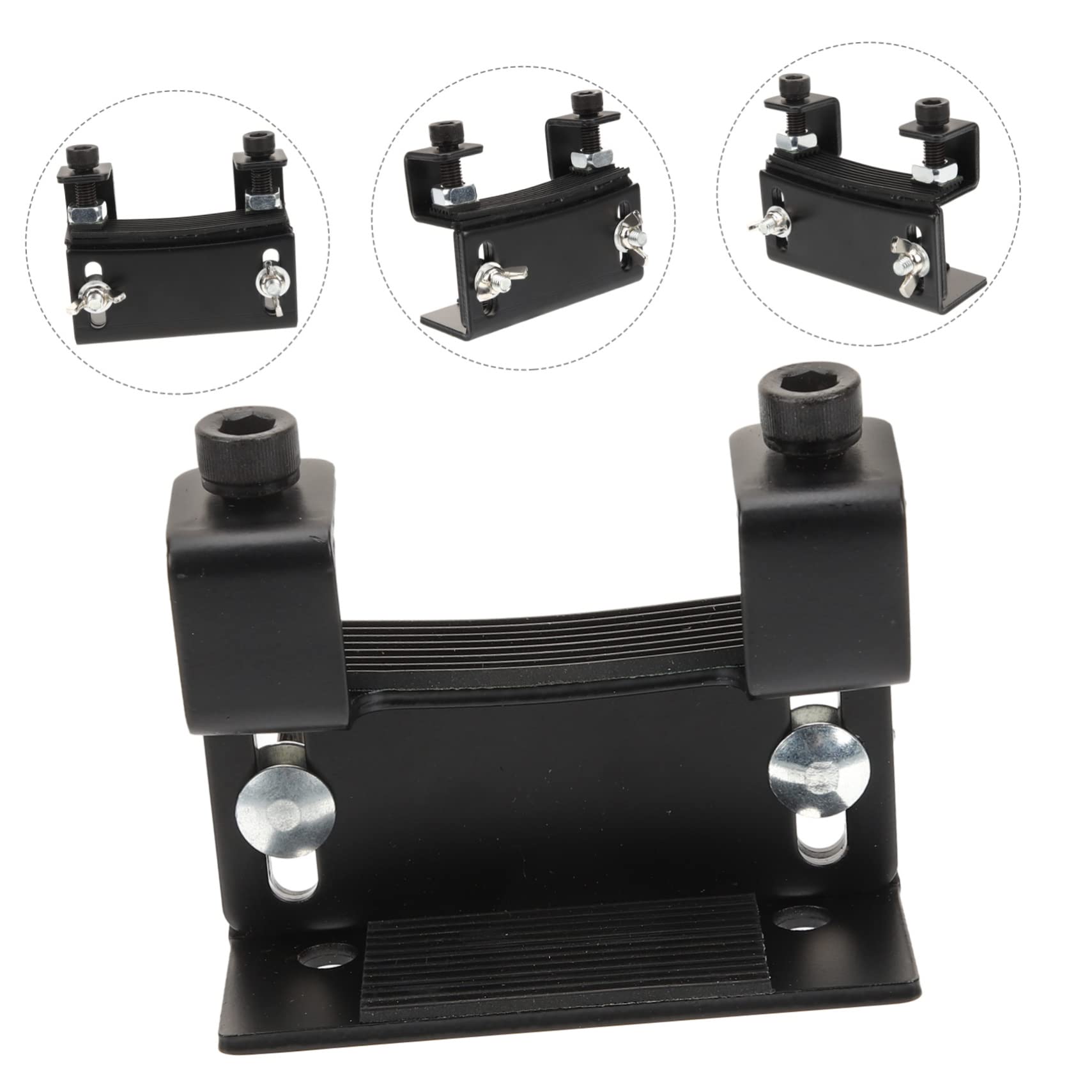 BESPORTBLE Basso Drum Riser Platform Metal Drum Riser Stand Adjustable Height Accessory Music Instrument Part