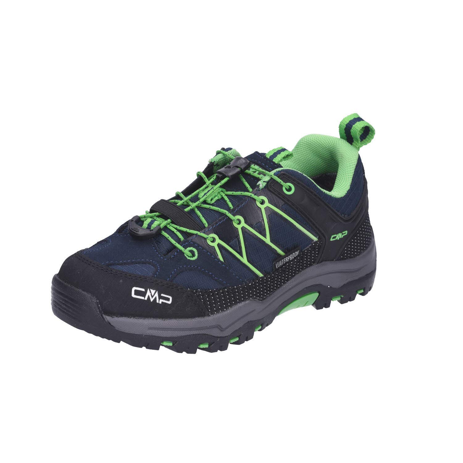 CMP Rigel Low, Unisex-Kinder Trekking- & Wanderhalbschuhe, Blau (B.Blue-Gecko 51AK), 30 EU (11 UK)