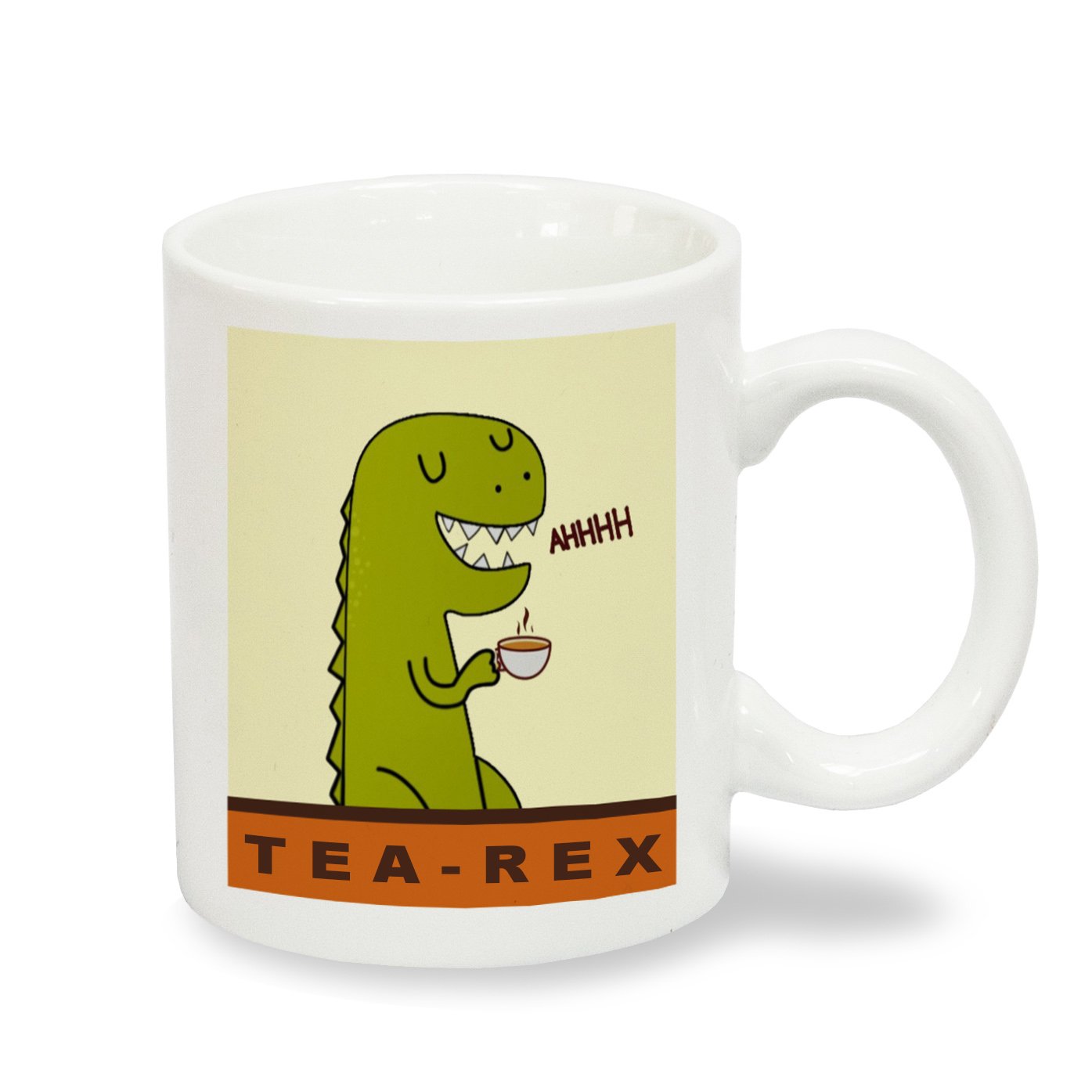 Tea Rex Funny Hilarious Dinosaur Novelty Coffee Mug - Exclusive to the Serendipity Vita Collection