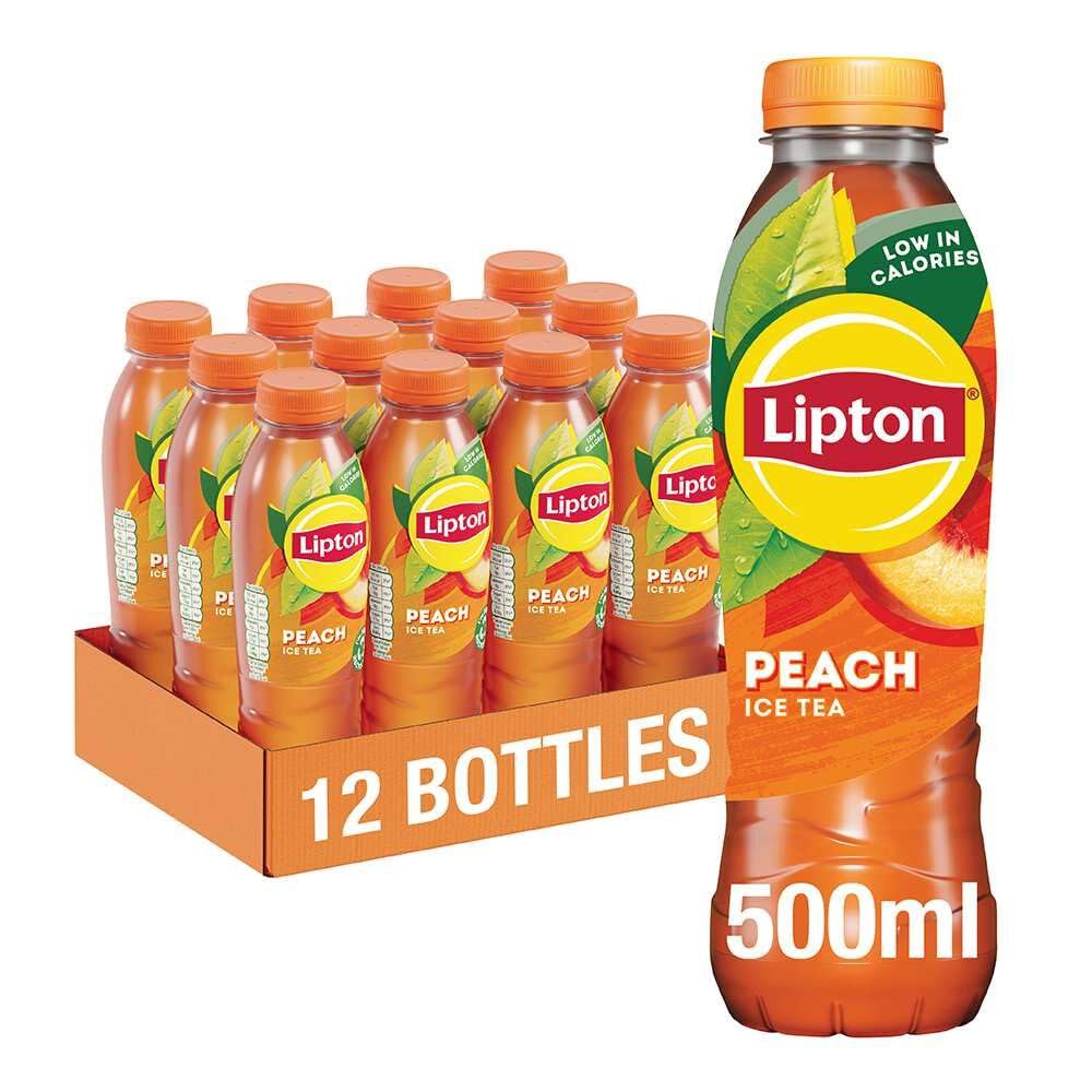 LiptonIce Tea Peach 500ml (Pack of 12)