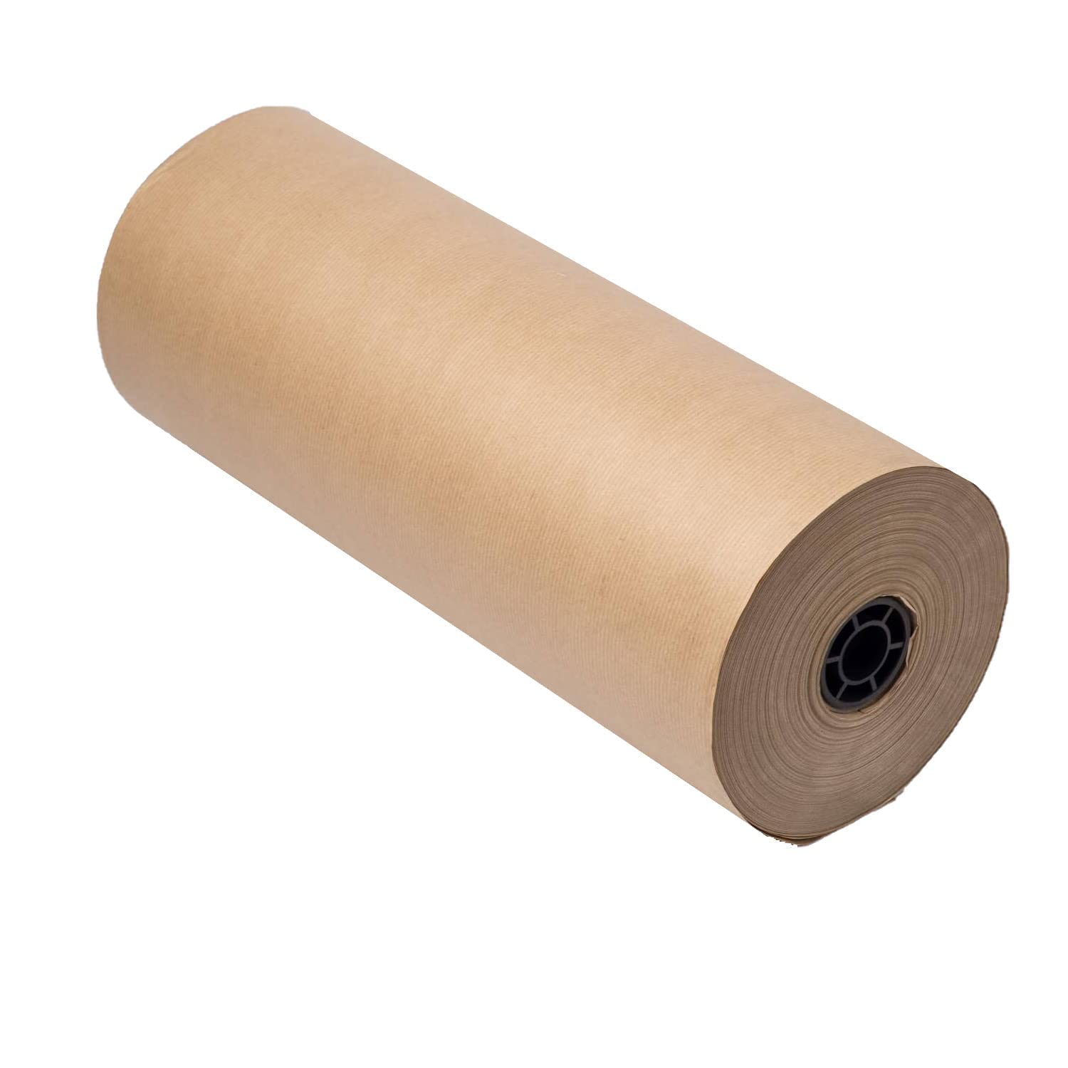 Greener Route™ Pure Kraft Brown Paper Roll | Made from 100% Recycled Paper & 100% Recyclable, Compostable, Biodegradable - Ideal for Gift Wrapping, Parcel, Shipping, Arts & Craft (500mm x 215 Metres)
