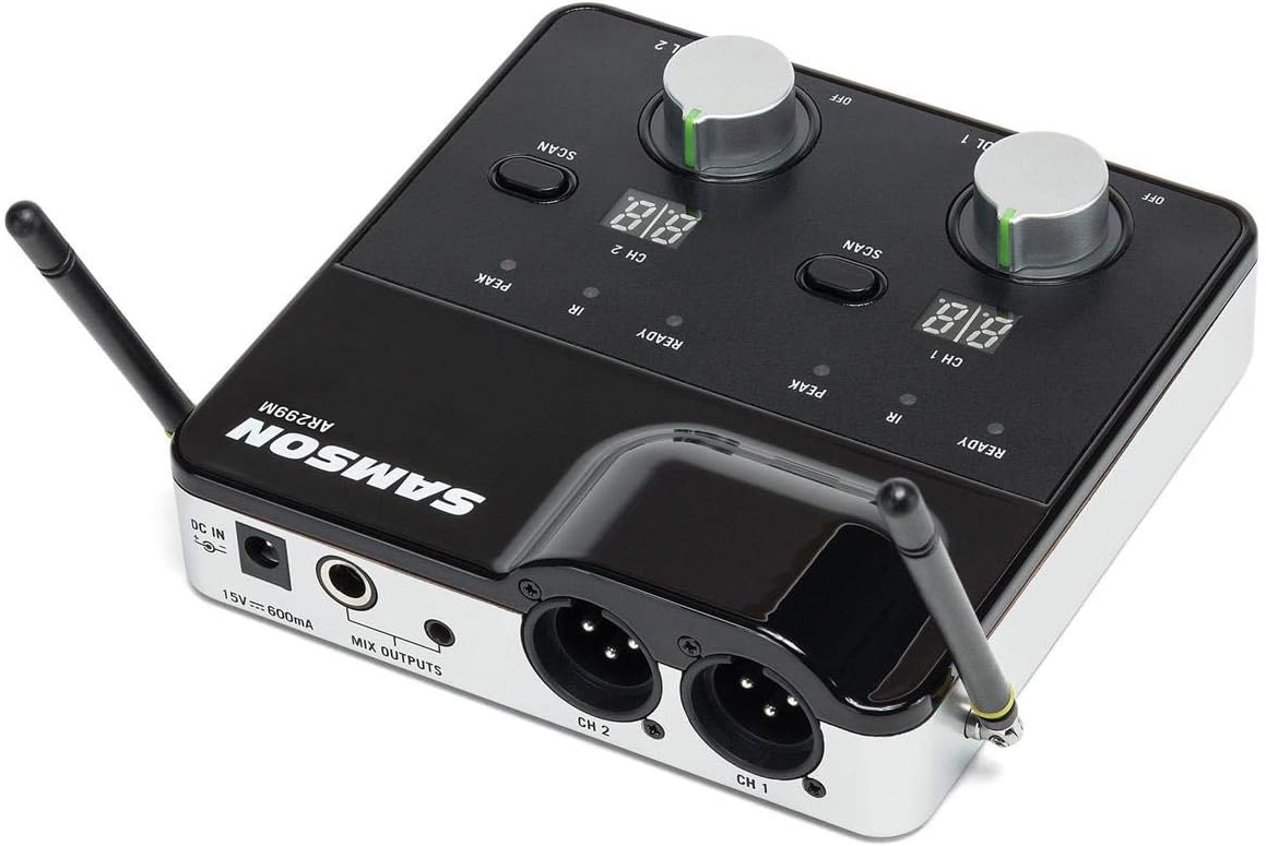 SAMSON Concert 288m Handheld Dual-Channel Wireless System (Band D)