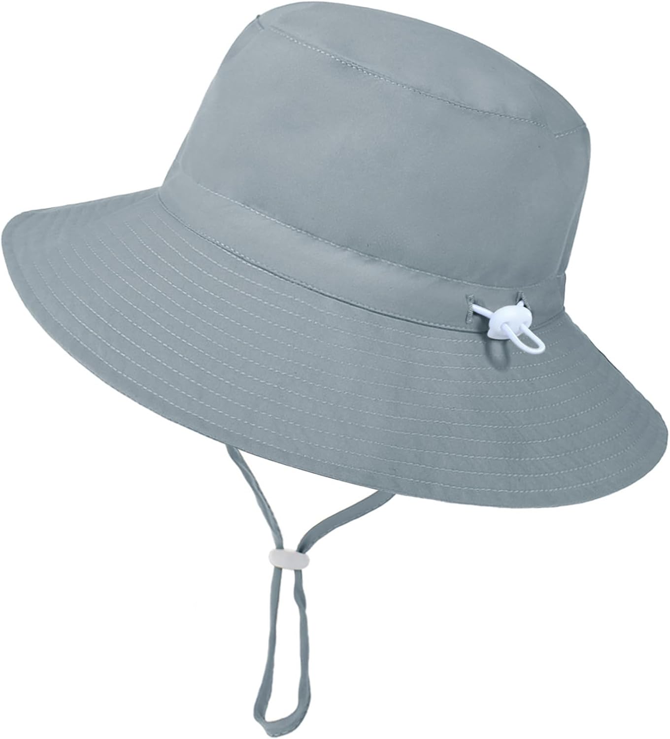 American Trends Baby Sun Hats for Boys Girls UPF 50+ Sun Protection Wide Brim Adjustable Summer Beach Bucket Hat