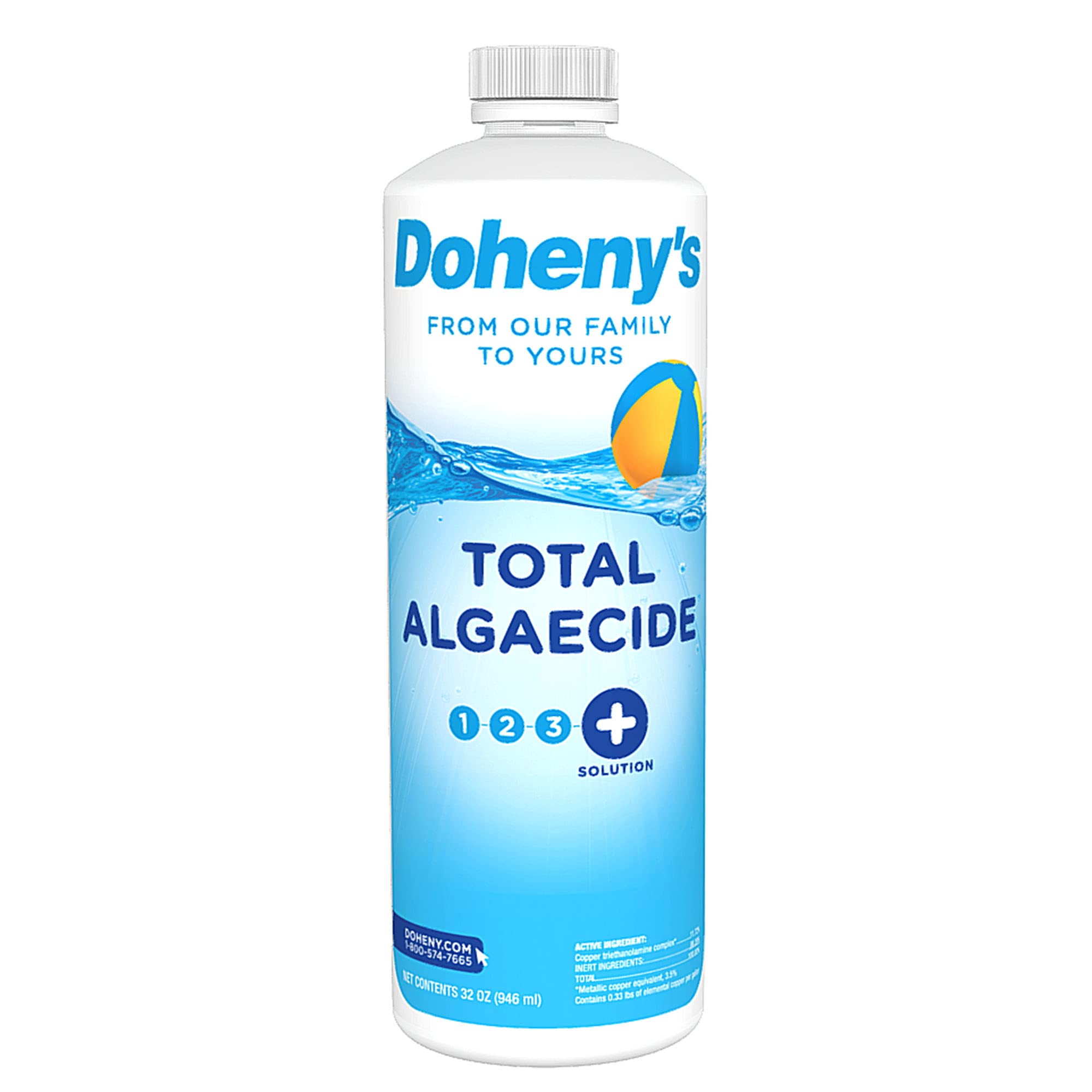 Doheny's Total Algaecide | 100% Professional-Grade | Extra Strength &amp; Effective Against All Types of