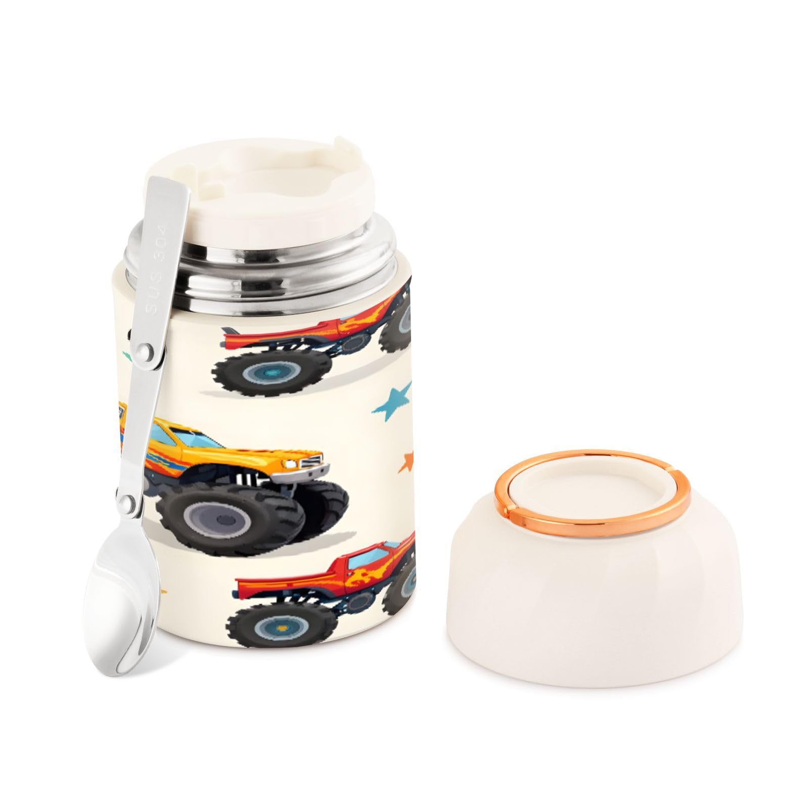 Tarro térmico sin BPA de 500 ml que soluciona tus almuerzos fuera de casa