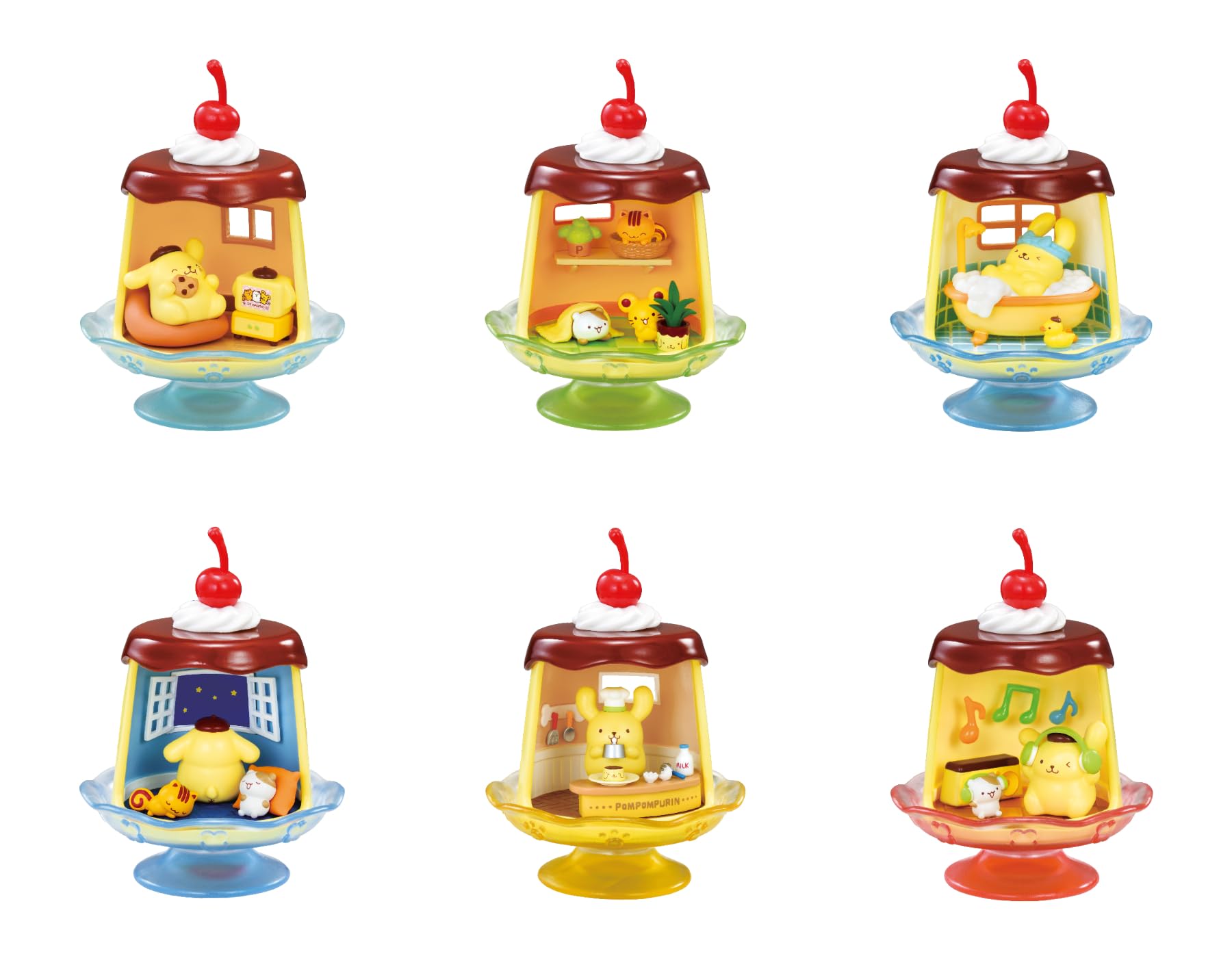 Amazon | サンリオポムポムプリン ポムポムなまいにち | フィギュア 
