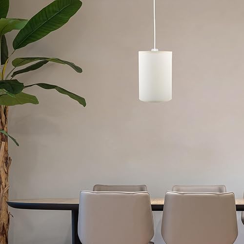 Miniatura 5 de Pantallas para lámparas de mesa, pantalla de pie, pantalla de lino, pantalla de tambor para E27, soporte de lámpara, pantalla de noche, lámpara de