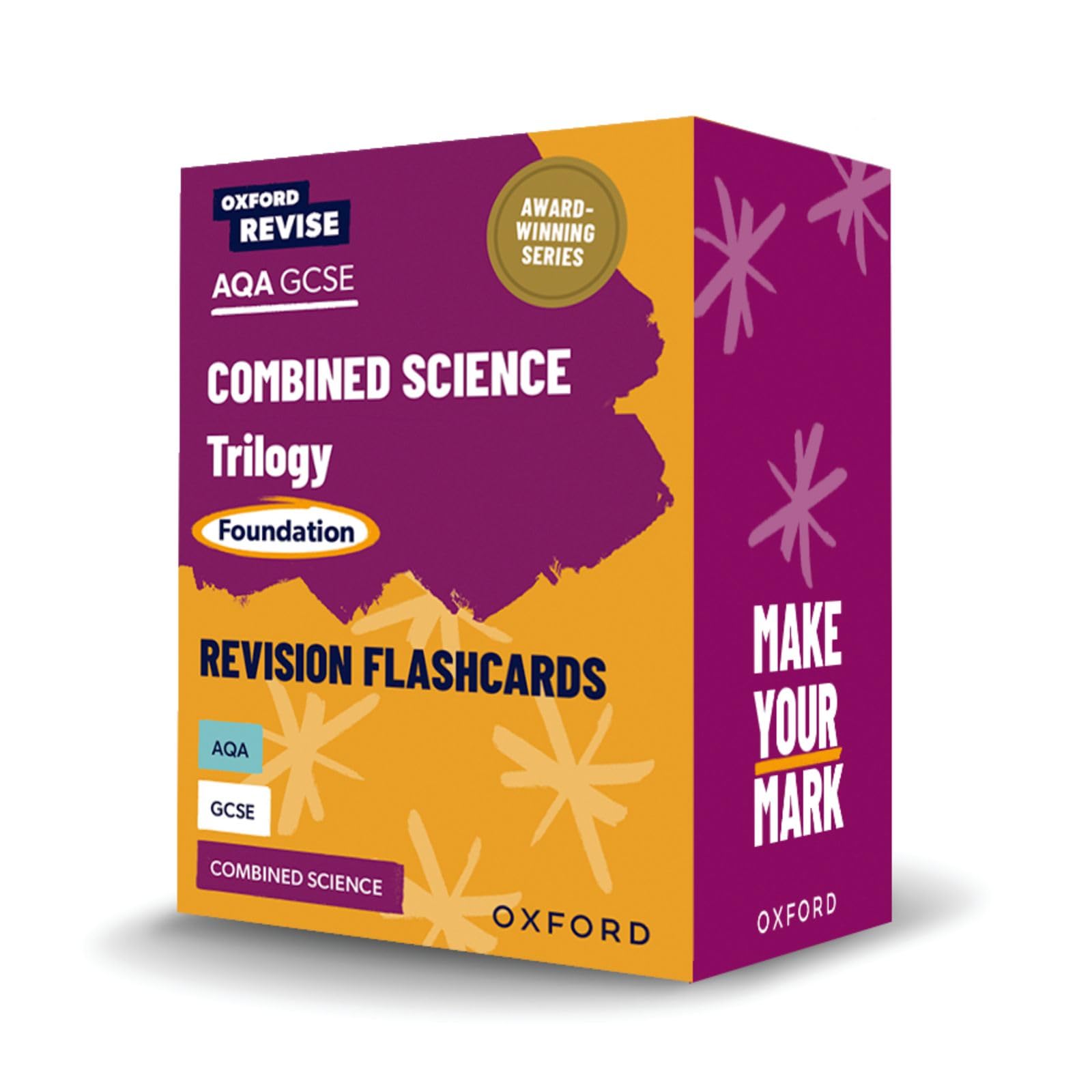 AQA GCSE Combined Science Trilogy Foundation Revision Flashcards: For the 2027 Exams (Oxford Revise: Science)