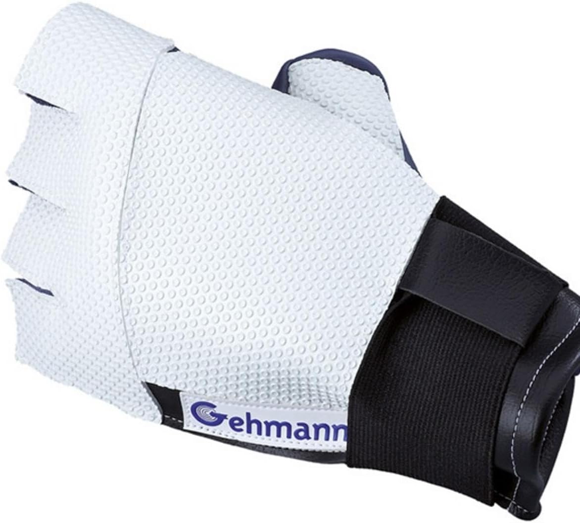Bisley 466 Half Cover Glove Dark Blue R/H Shooter by Gehmann X-Large Blue