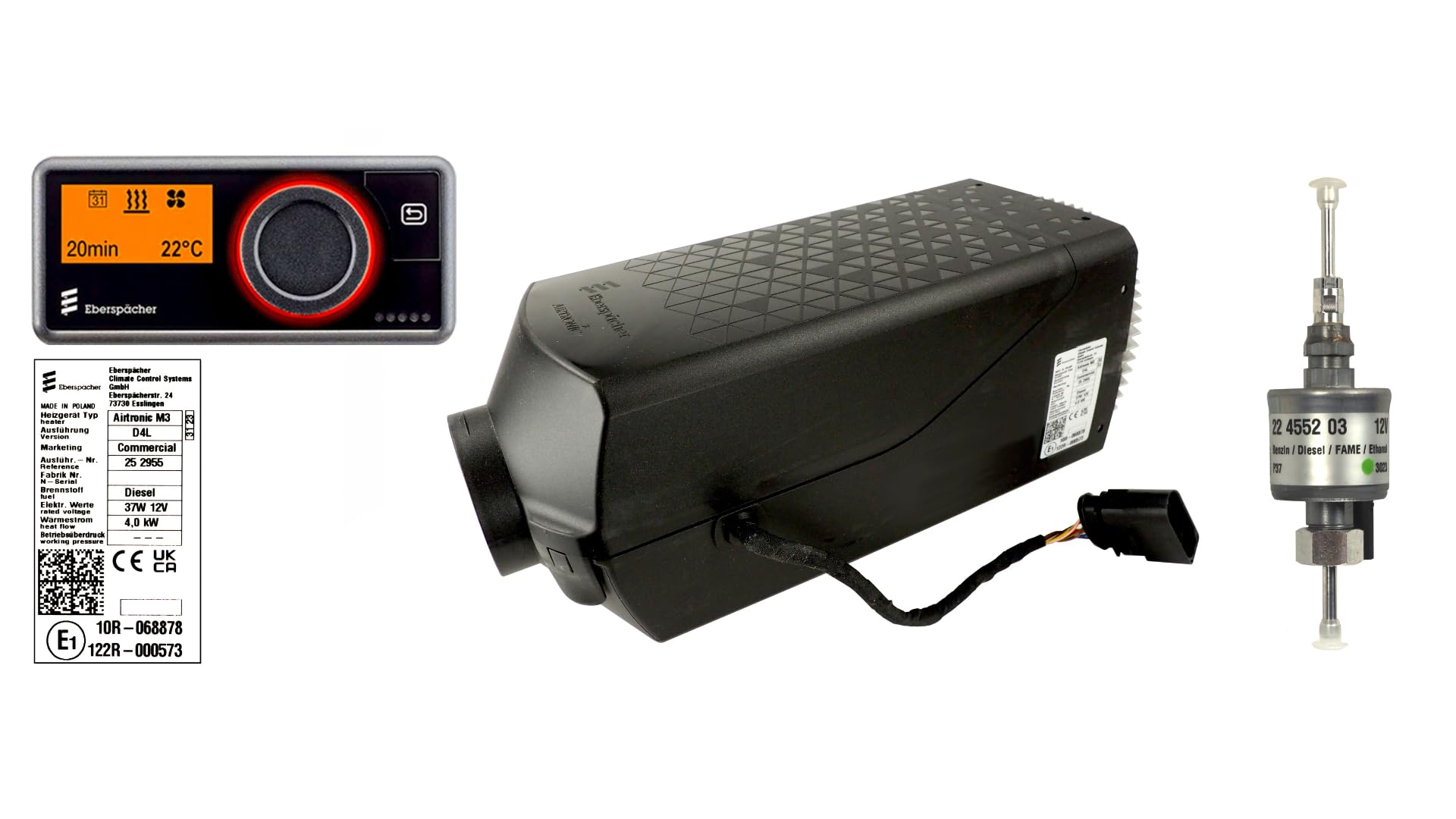 Espar Eberspacher Airtronic S2 D2l Espar D2L Heater Sprinter Kit