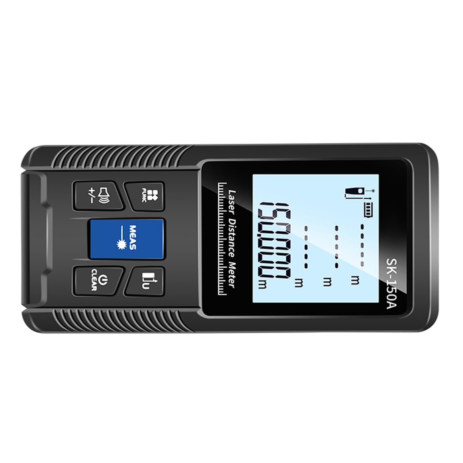 Dalmierz Laserowy 150 M, Elektroniczna Miarka o Wysokiej Dokładności z 20 Zapisami Danych, stopień Ochrony IP54 i Przenośna Konstrukcja do Użytku w Domu, Budynkach i Przemyśle