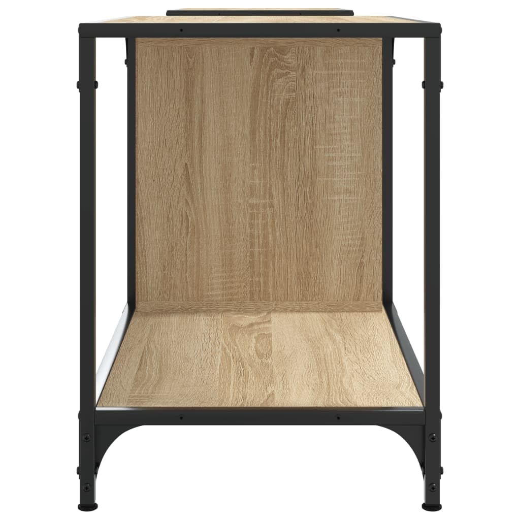 vidaXL Mobile Porta TV Rovere Sonoma 203x37x50 cm in Legno Multistrato