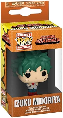 Miniatura 4 de Funko Pop! Llavero My Hero Academia - Deku en uniforme escolar, multicolor, 2 pulgadas