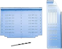 Vista 5 de JOY DECOR Plantilla de Instalación y Taladrado para Tiradores de Gabinetes de Cocina, Plantilla Guía de Taladrado para Perillas y Tiradores