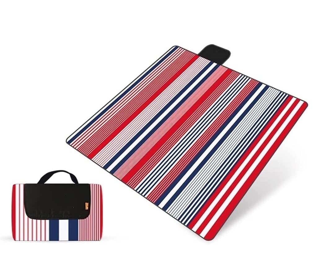 CVdrtyED Picnic Blanket Soft Waterproof Beach Blanket Portable Picnic Mat Folded For Storage Outdoor Mat(B)