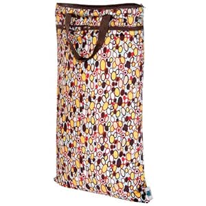 Planet Wise Hanging Diaper Wet/Dry Bag - Bangle Dots