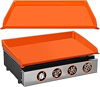 Vista 10 de NancyL Cubierta de Plancha de Silicona de 36 Pulgadas para Blackstone, Alfombrilla de Plancha Envolvente Completa de 36" Protectora para Parrilla