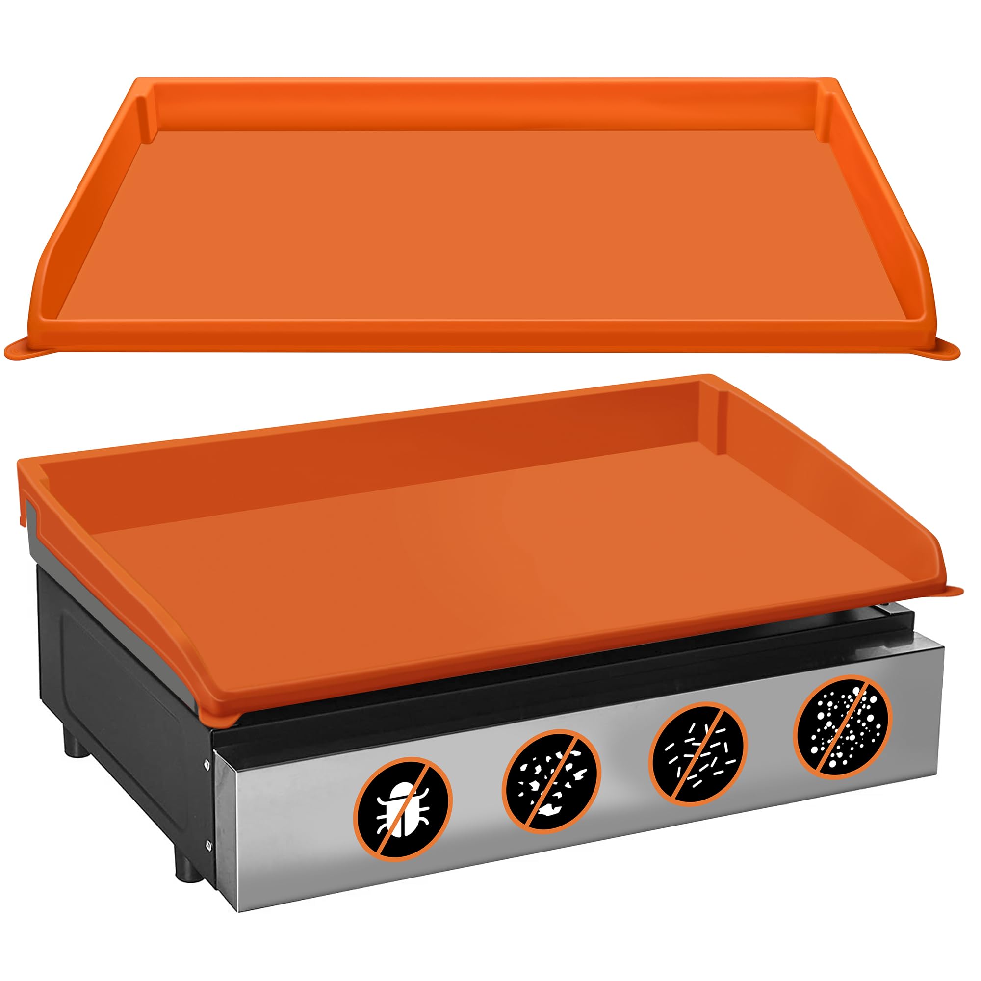 Photo 1 of NancyL 22" Silicone Griddle Mat for Blackstone, Upgraded 22 Inch All-Encompassing Reusable Grill Mat Top Cover, Protect Griddle from Rodents, Insects, Debris and Rust