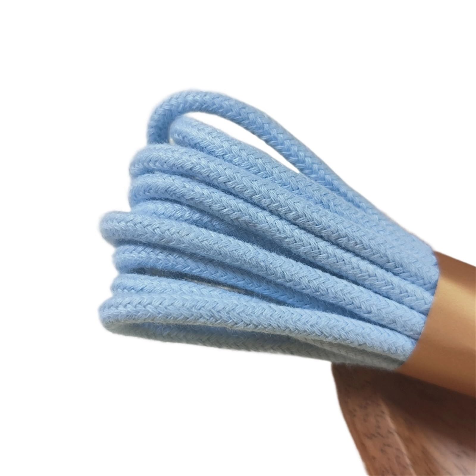 Cotton Macrame Cord 4mm Macrame Cords Cotton Braided Cord Rope 16ft/5.5Yards(Color8)