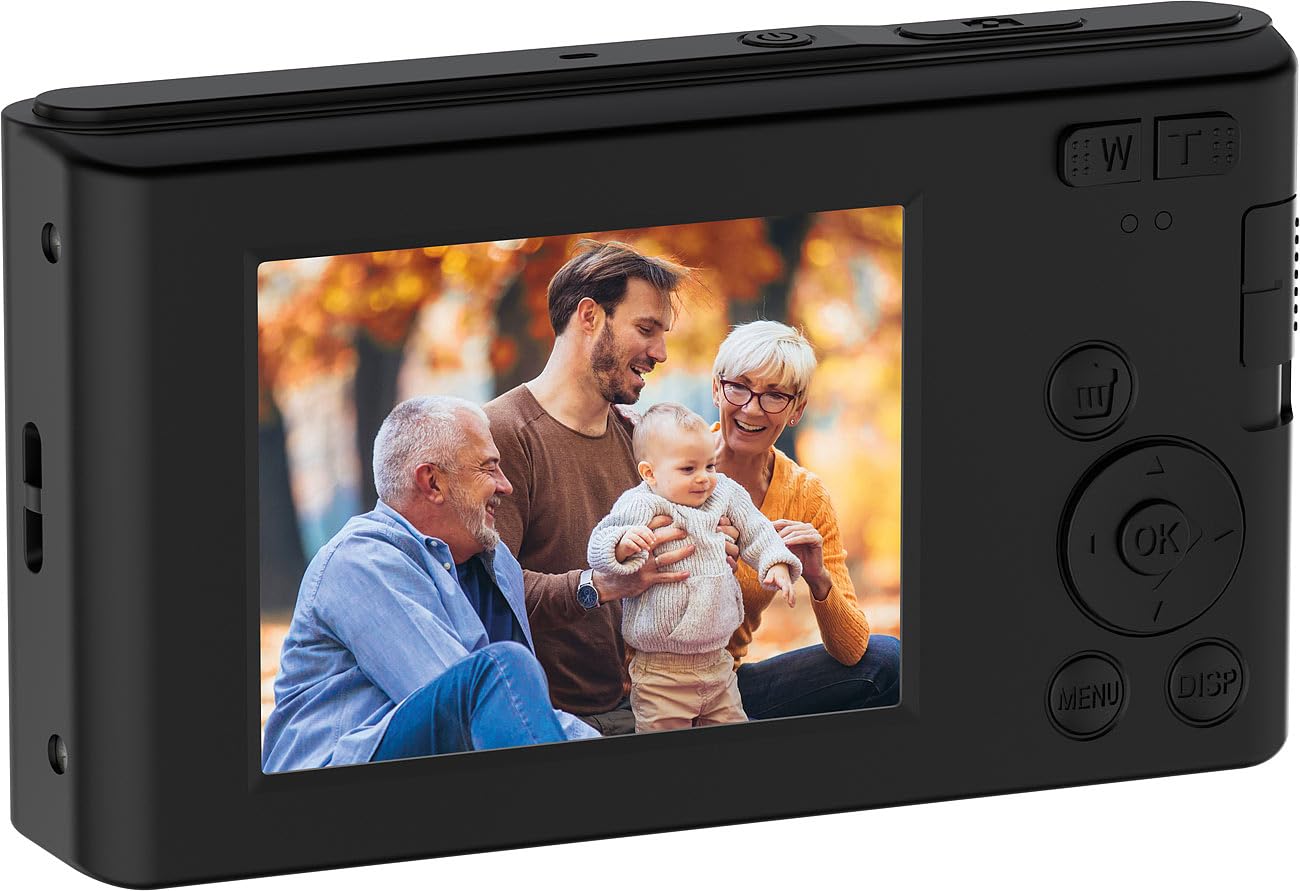 Somikon Appareil photo numérique : compact, résolution 4K, capteur Sony, 44 MP
