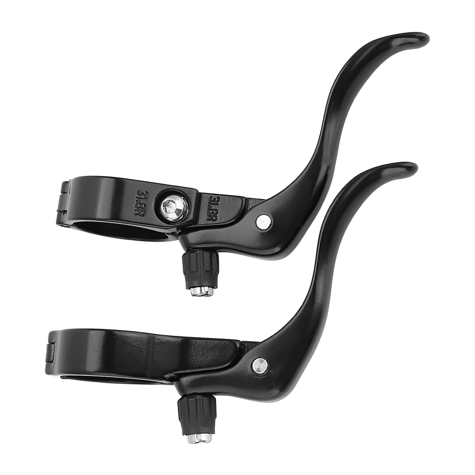 Denash Leva Freno da 31,8 Mm Leva Freno Bicicletta, Leve Freno Mano Sinistra Destra Manubrio Freno Bicicletta, Manubrio da 31,8 Mm per Bici da Strada (BLACK)